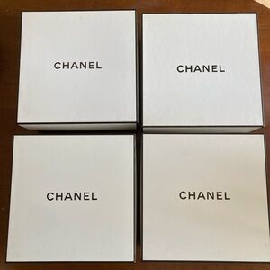 Chanel gift boxes. Set of Four